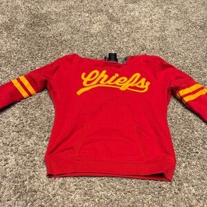 Juniors Long Sleeve Red Chiefs Hoodie